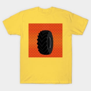 black big wheel T-Shirt